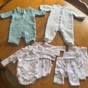 Janie And Jack Newborn and 0-3 month girl Bundle